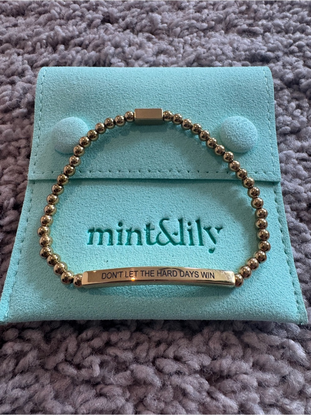 Don’t Let the Hard Days Win Bracelet
